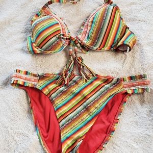 Lucky Brand boho bikini
